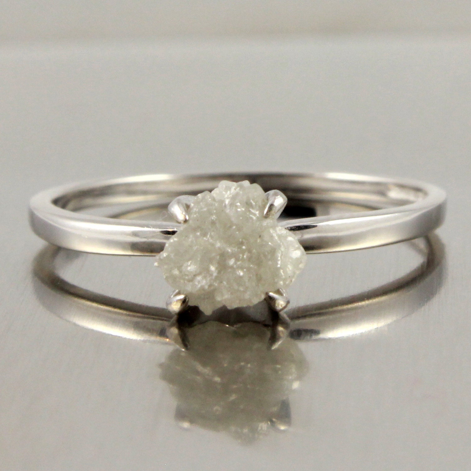 Elegant Rough Diamond Jewelry by LiansElegance on Etsy