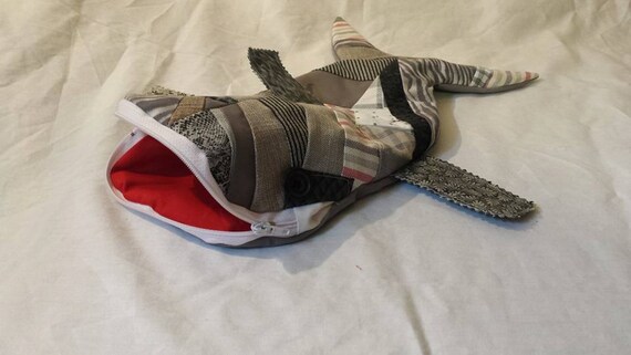 shark makeup bag