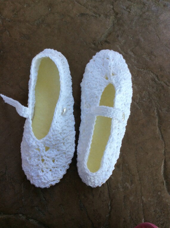 LDS Temple bride Sandals slippers shoes Women crochet.