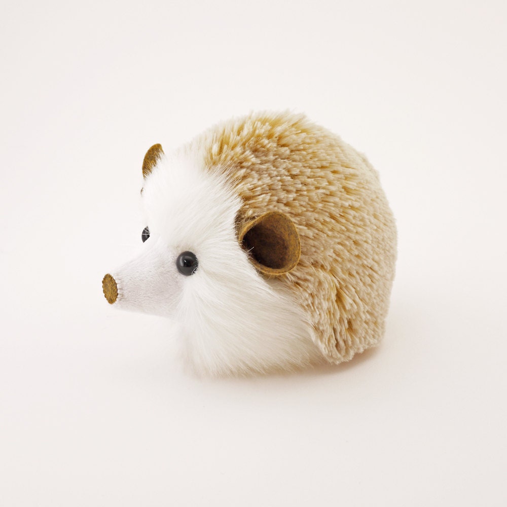 christmas hedgehog stuffed animal