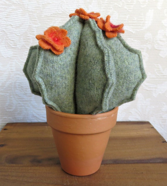 large stuffed cactus