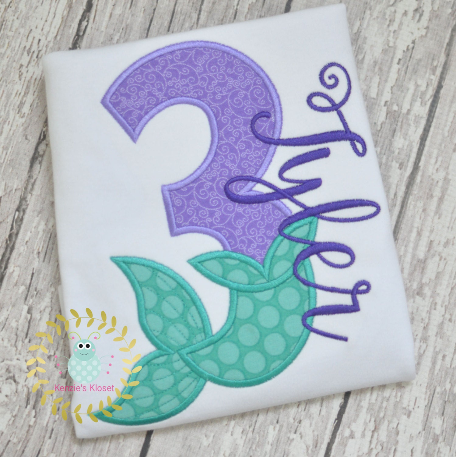 3rd birthday mermaid shirt