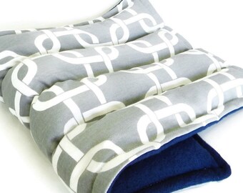 LARGE Heating Pad Rice Pack, Unique Gifts for Men, Lumbar Back hot cold microwave heat pack, Cool Gifts for Men flax rice bag
