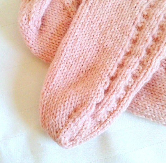 Womens Casual Socks. Knit Socks. Wool Acrylic by JoyfulHandKnits