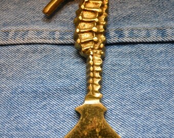 Brass Seahorse Bottle Opener