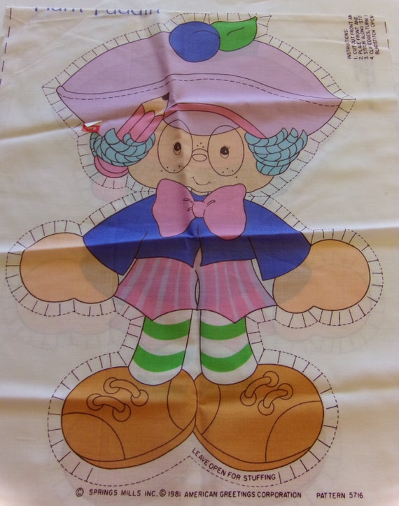 Vintage American Greetings Corp. 1980s Strawberry Shortcake