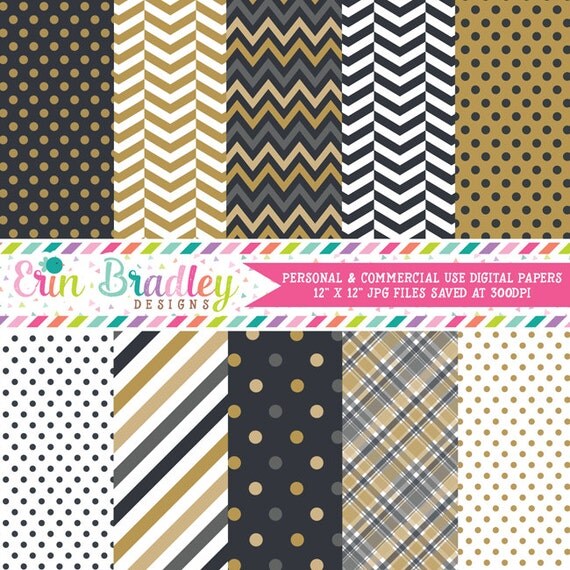 New Years Party Digital Paper Pack Personal & Commercial Use Digital Scrapbook Papers Il_570xn