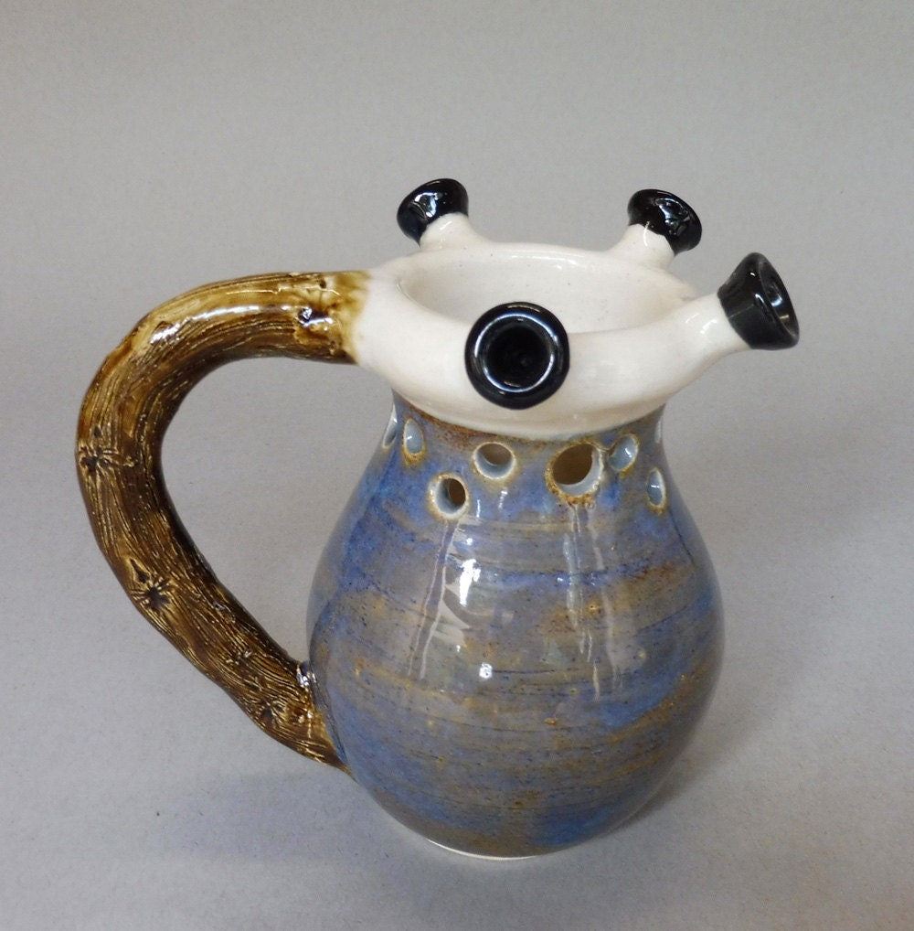 Blue Puzzle Mug for Drinking Games