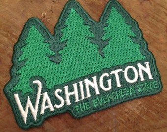 Washington Evergreen State | Embroidered Patch