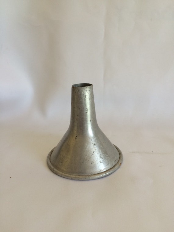 Small Vintage Aluminum Funnel