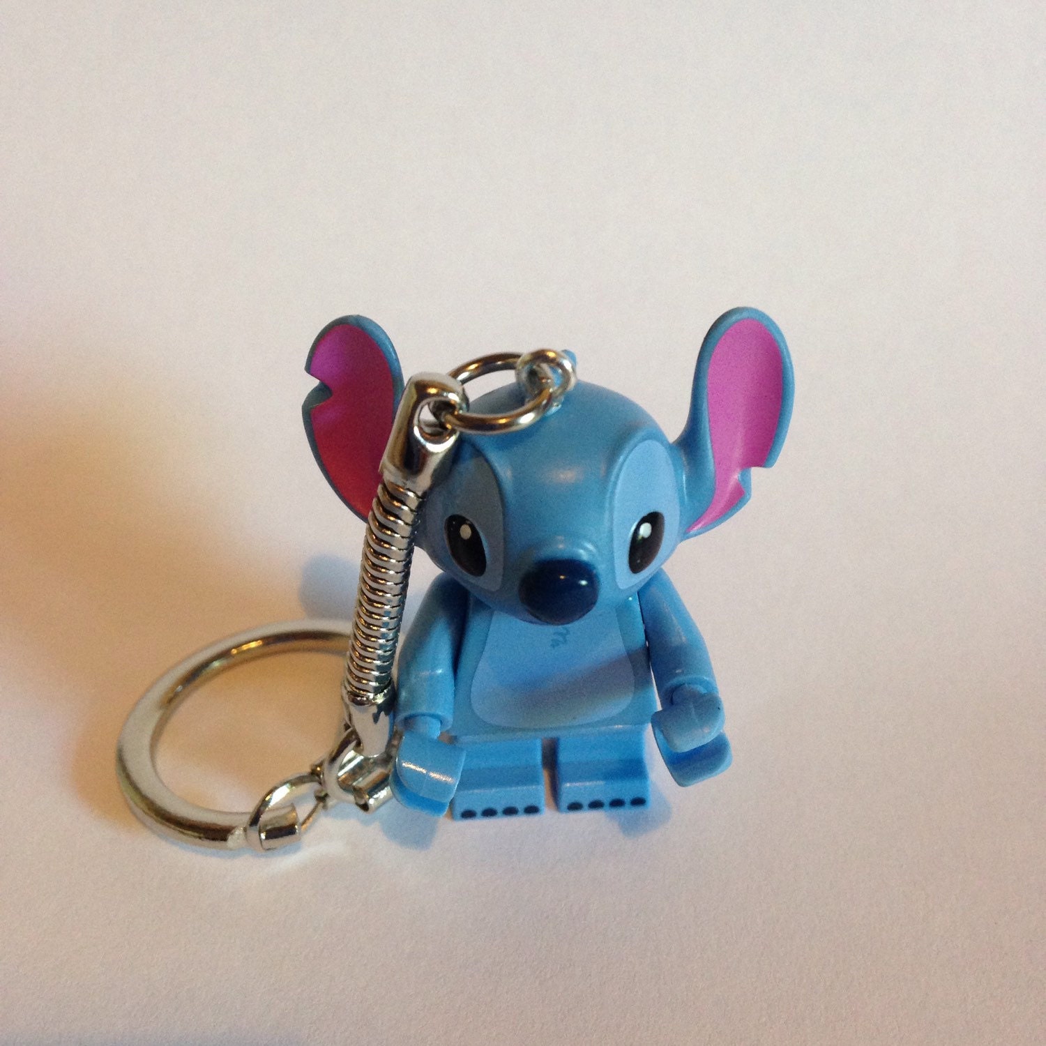 stitch lego keyring