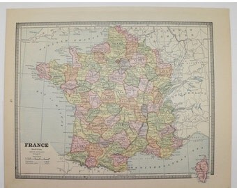 Old World Europe Map 1867 Johnson Map Europe by OldMapsandPrints