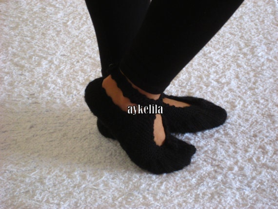 wool ballerina slippers