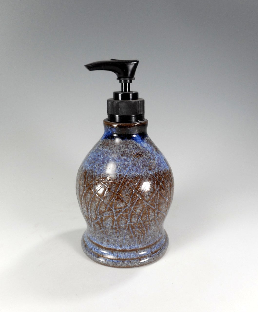 Ceramic soap pump dispenser pottery soap dispenser pottery