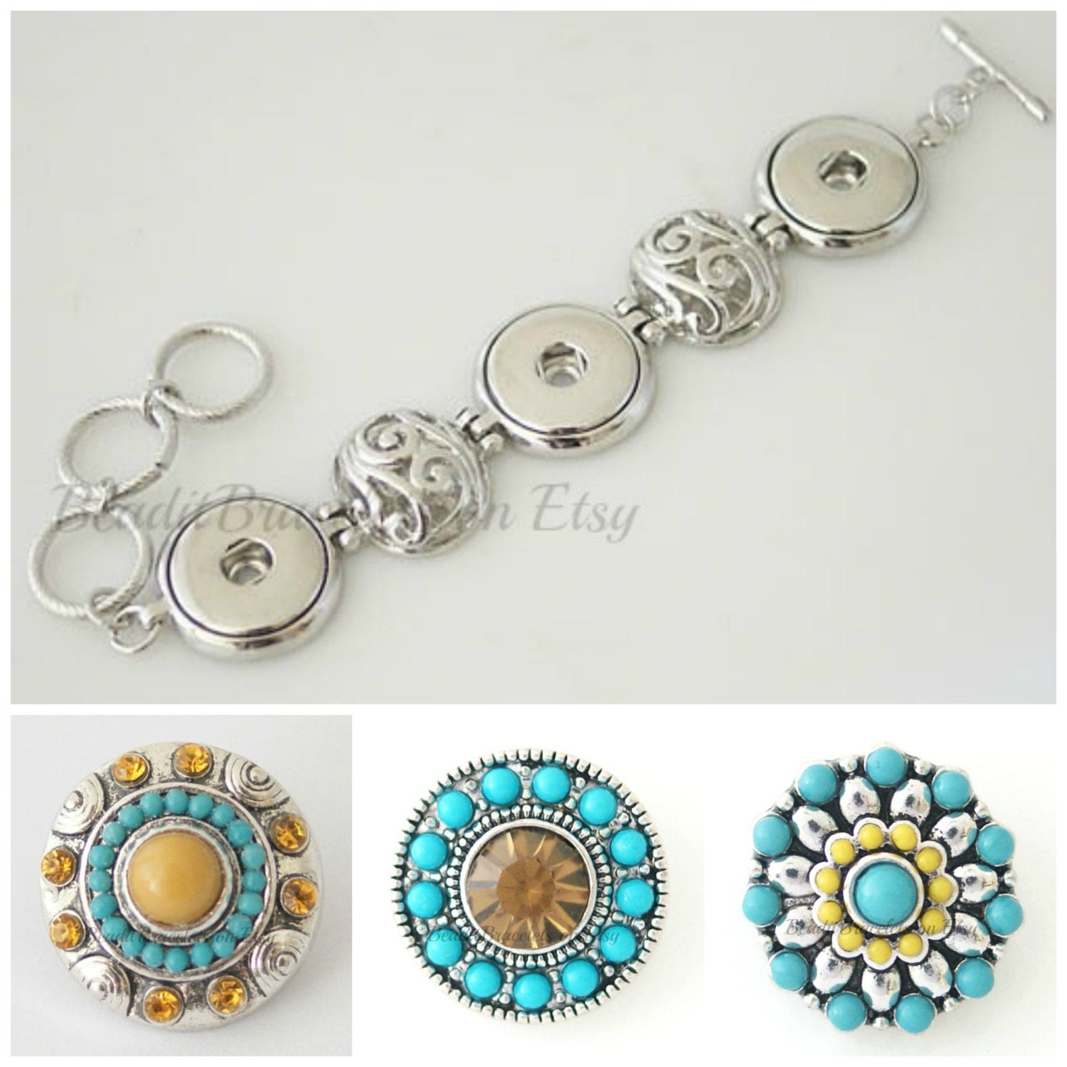 Interchangeable with Ginger Snaps Jewelry and Noosa by ...