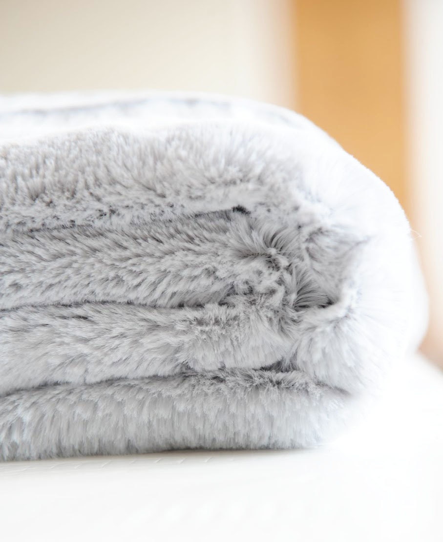Unicef UK Market | Alpaca Wool Solid Grey Throw Blanket ...