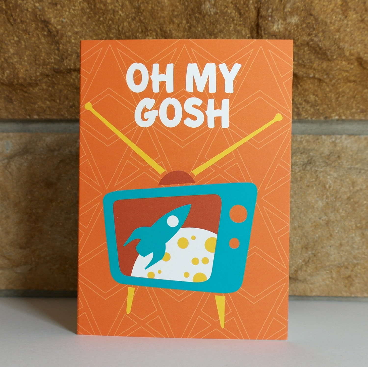 Oh My Gosh Funny Greeting Card