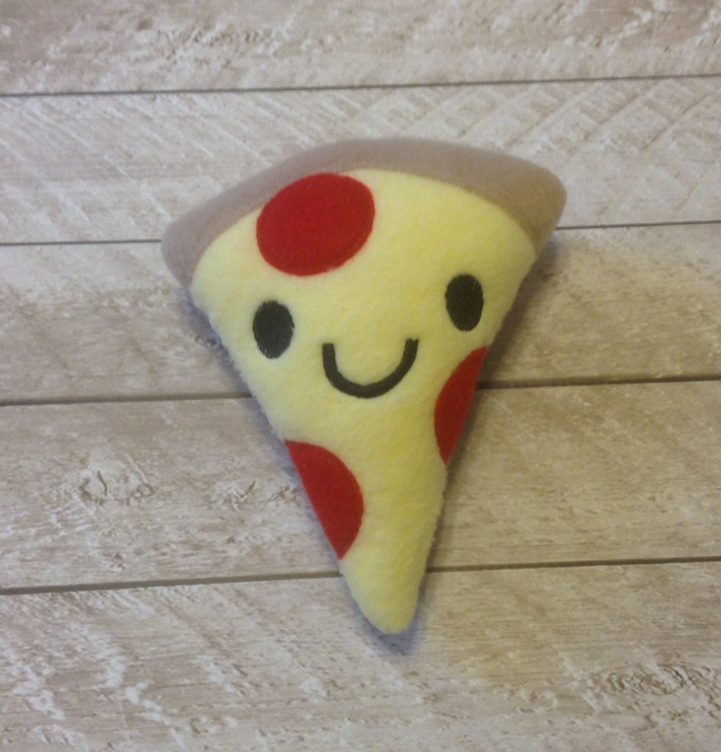 plush pizza slice