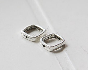 12 Pieces / Bead Frame / Spacer / Oxidized Silver Tone / Base Metal / Finding 10X11mm (Y14069//J220A)