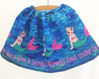 Childs Mermaid Skirt By Rooby Lane