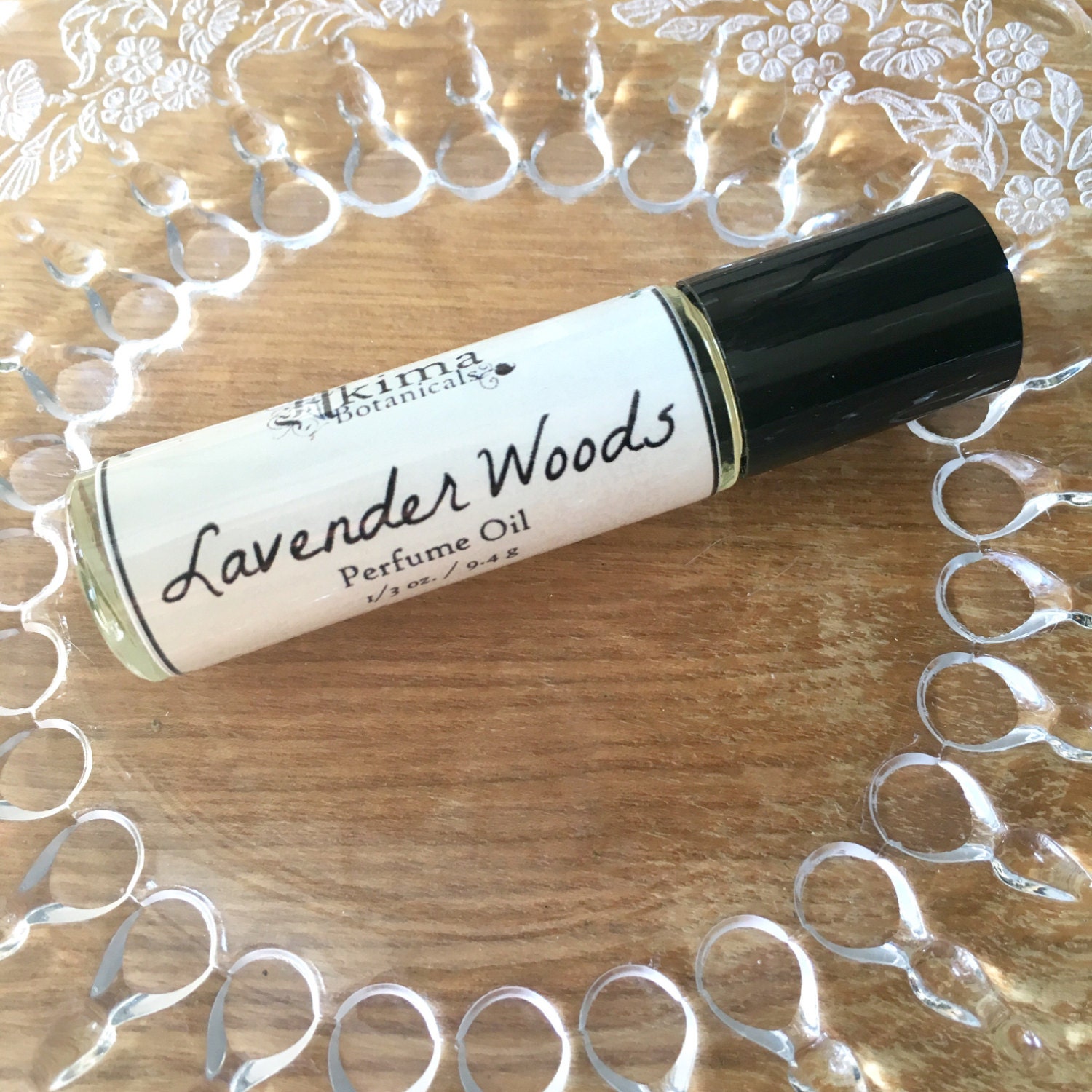 Lavender Woods Premium Artisan Perfume Oil Lavender Cedar