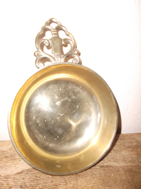 Rare Large French Vintage Tastevin Sommelier's Wine Taster