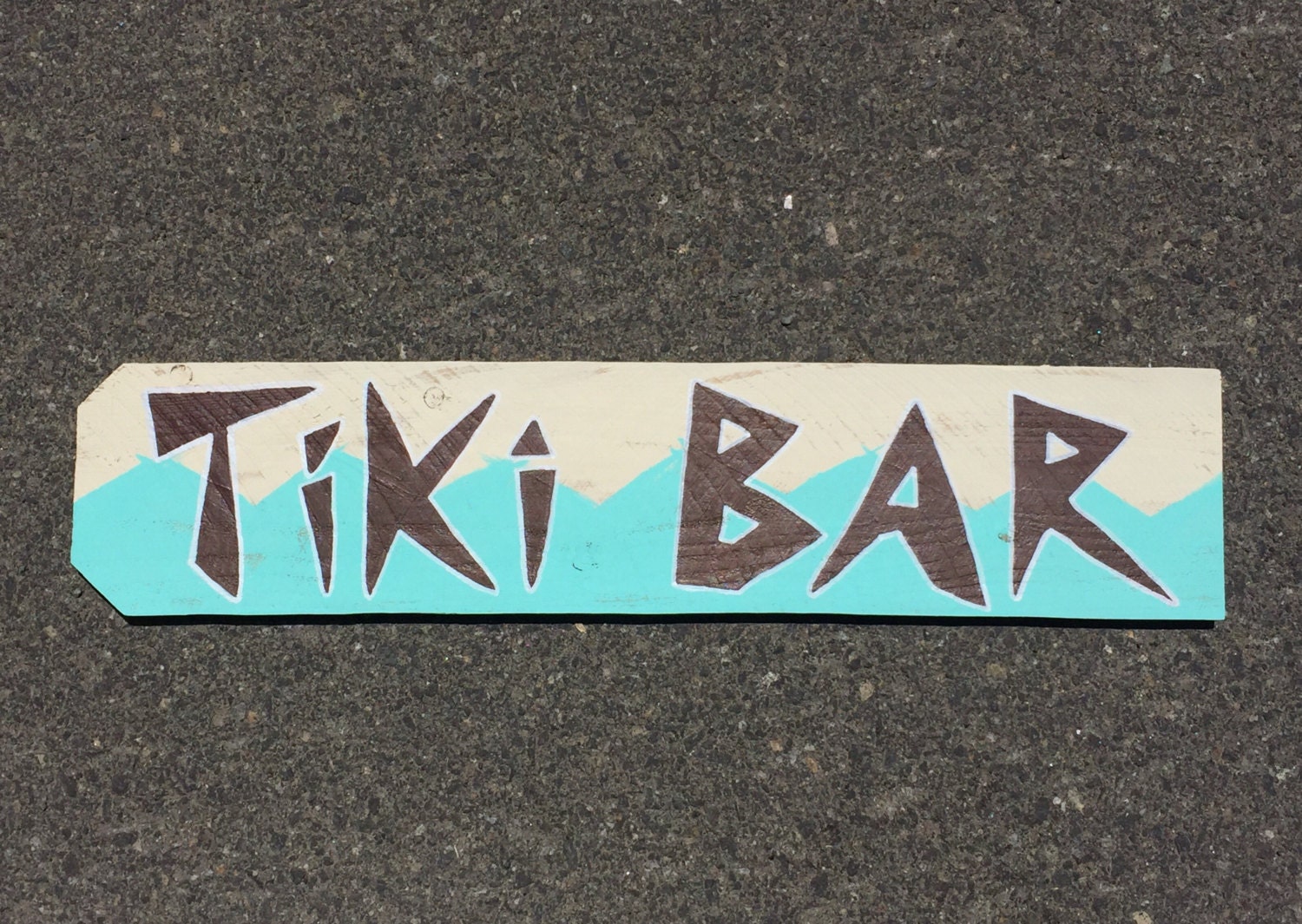 Wood Sign Wall Decor Tiki Bar