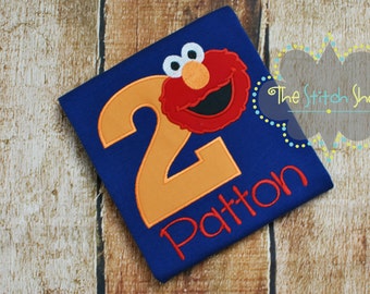 Elmo Birthday Shirt