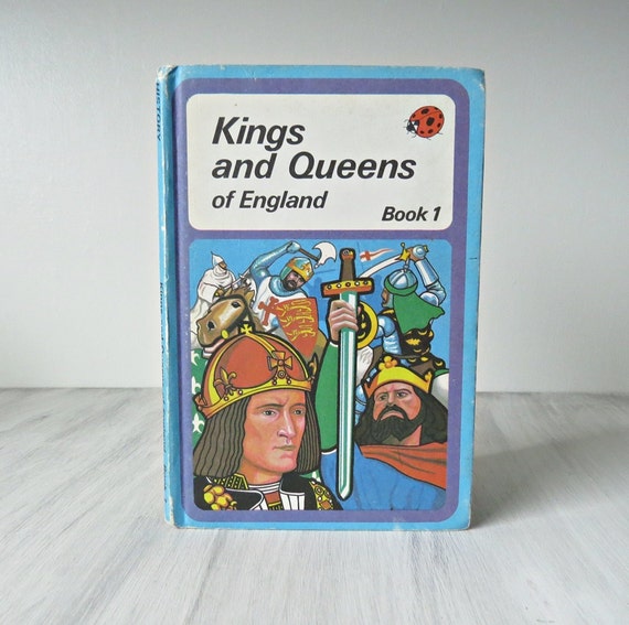 Vintage Ladybird History Book Kings and by RusticVintageCountry