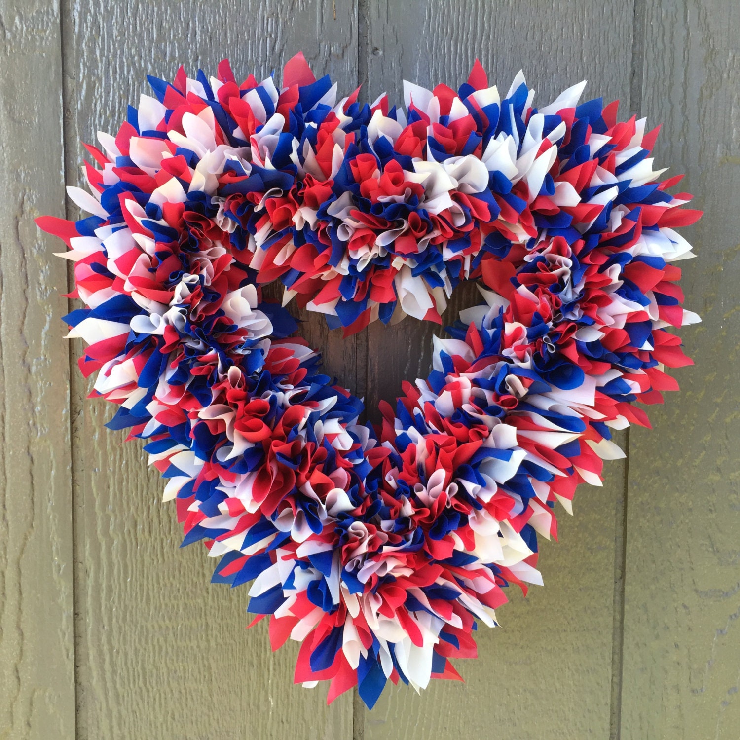 Red White and Blue Wreath Fourth of July Wreath July 4th