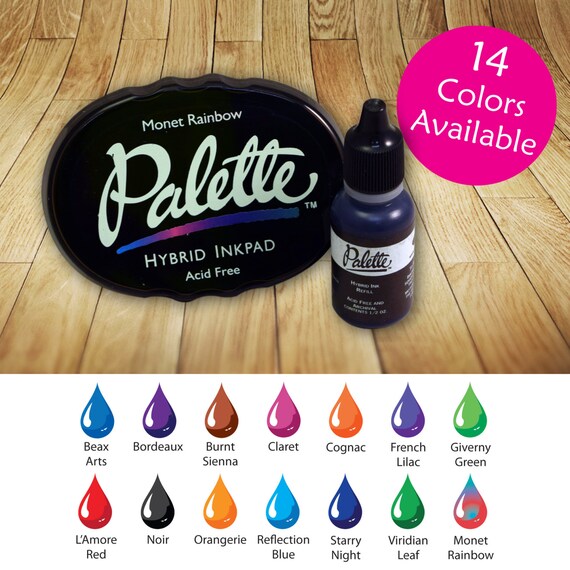 Palette Stamp Pad & Ink Refill