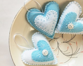 embroidery kit tutorial, diy craft kit, felt heart ornament kit, diy easter, sewing kit, easter craft kit, diy for her, spring crafts