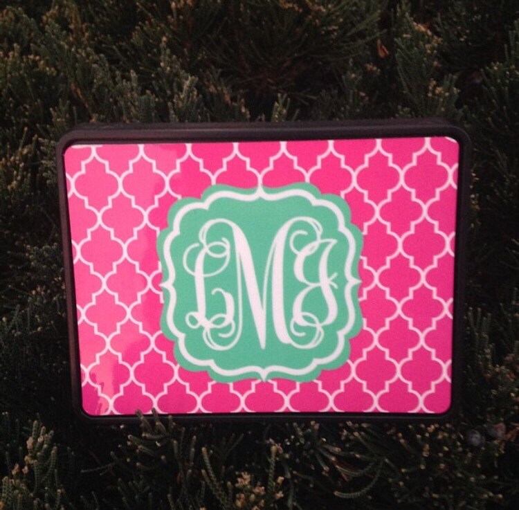 Custom Trailer Hitch Cover printed personalized by YounInkBoutique
