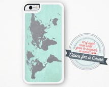 Map Of The World Iphone 5c Case World Map iPhone 6 Case - Map iPhone 6S Case Vintage Map iPhone 6 Plus Case