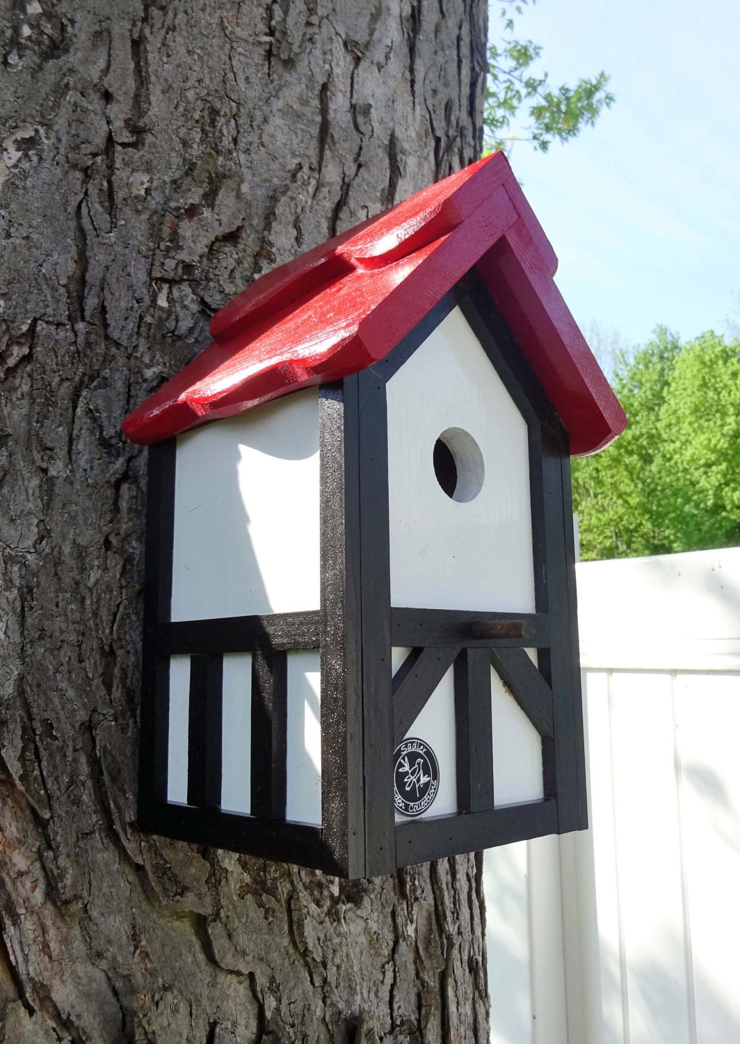 outdoor hanging birdhouses