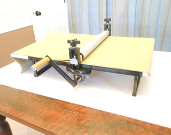 Clay Slab Roller Pottery Tool Heavy Duty Portable Slab Roller Tabletop Slab Roller Adjustable Clay Slab Roller No Shim Slab Roller
