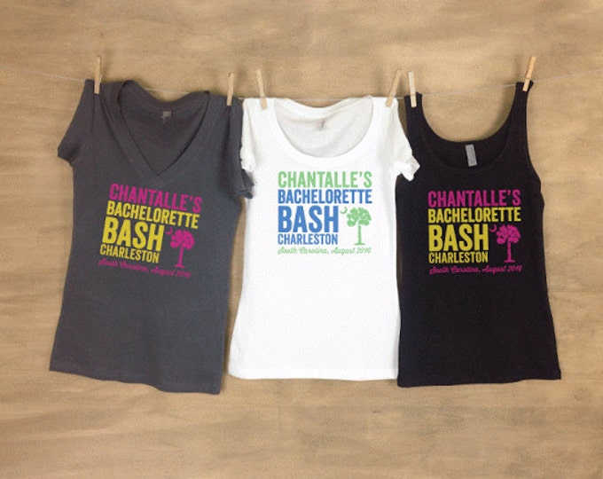 Bachelorette Bash Personalized Bachelorette Party Shirts - Sets