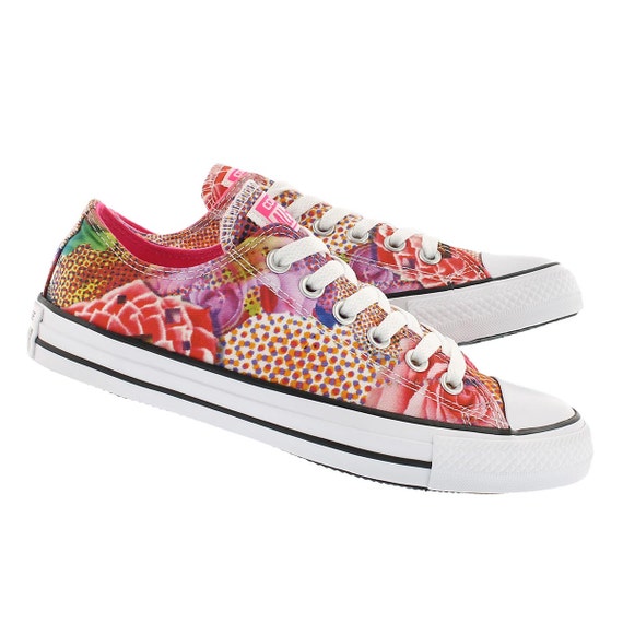 converse floral low