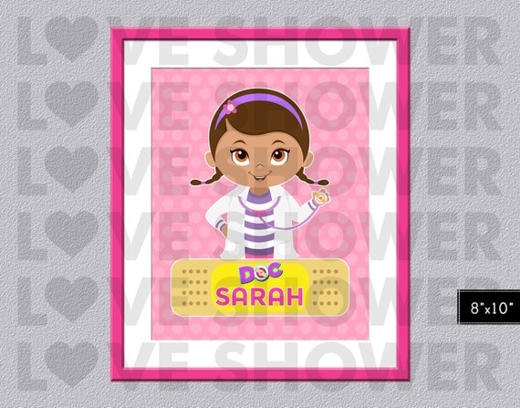 doc mcstuffins wall art