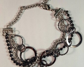 Multi Strand Chain Bracelet