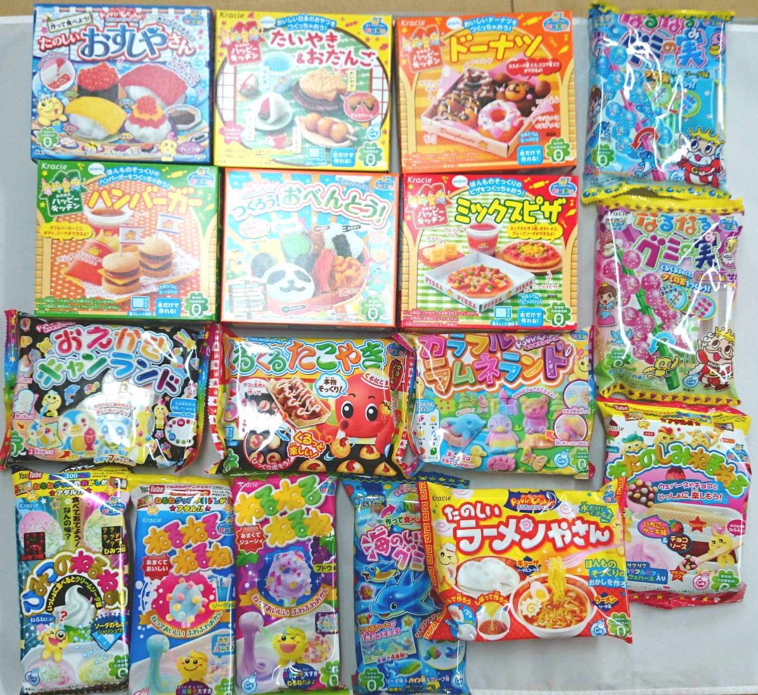 17 Pcs Set Kracie Popin Cookin Happy Kitchen By Kawaiiaanda