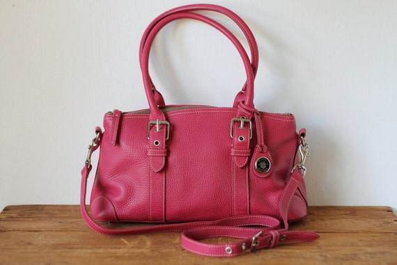 dooney and bourke pink patent leather