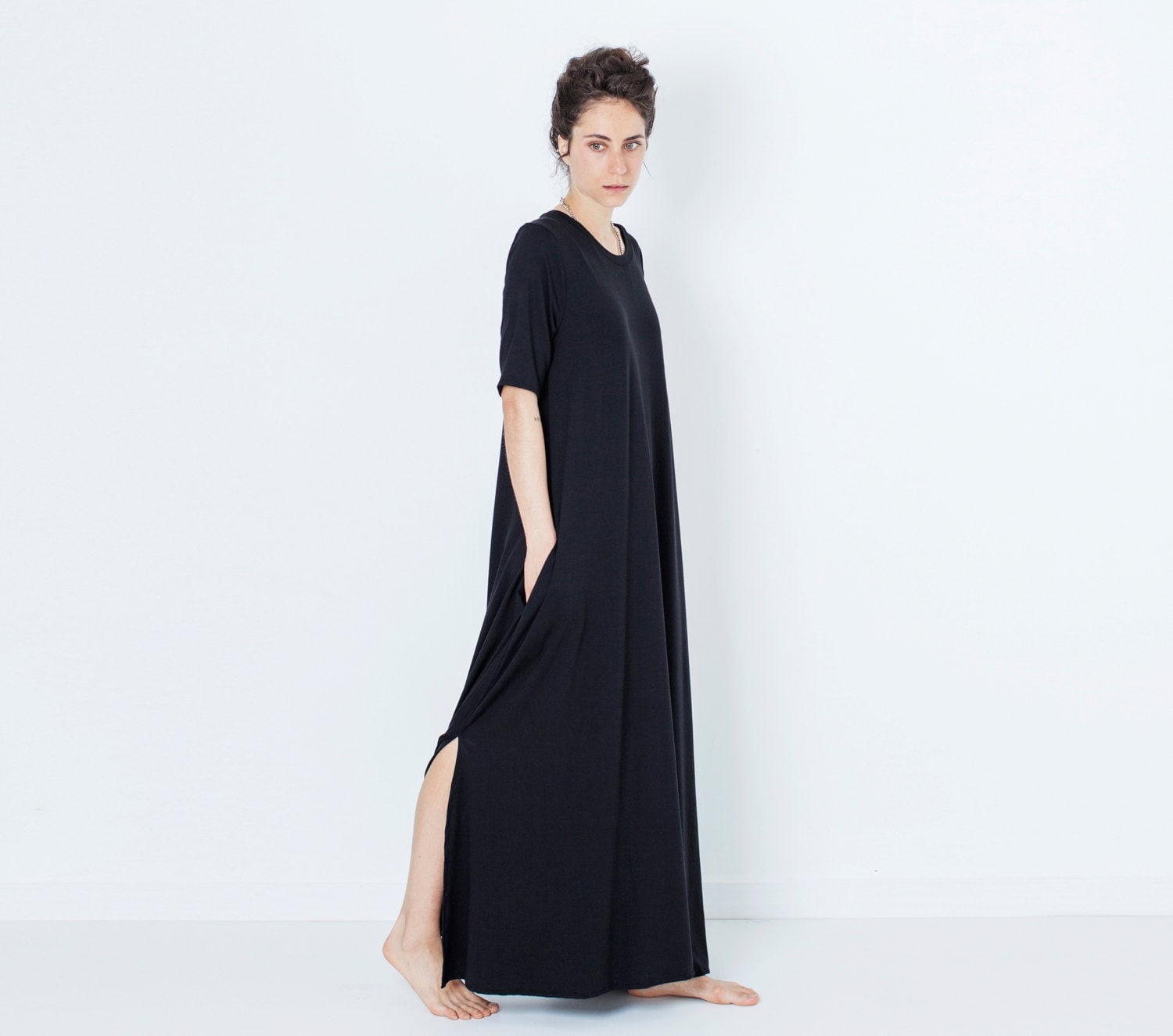 kaftan gown cotton