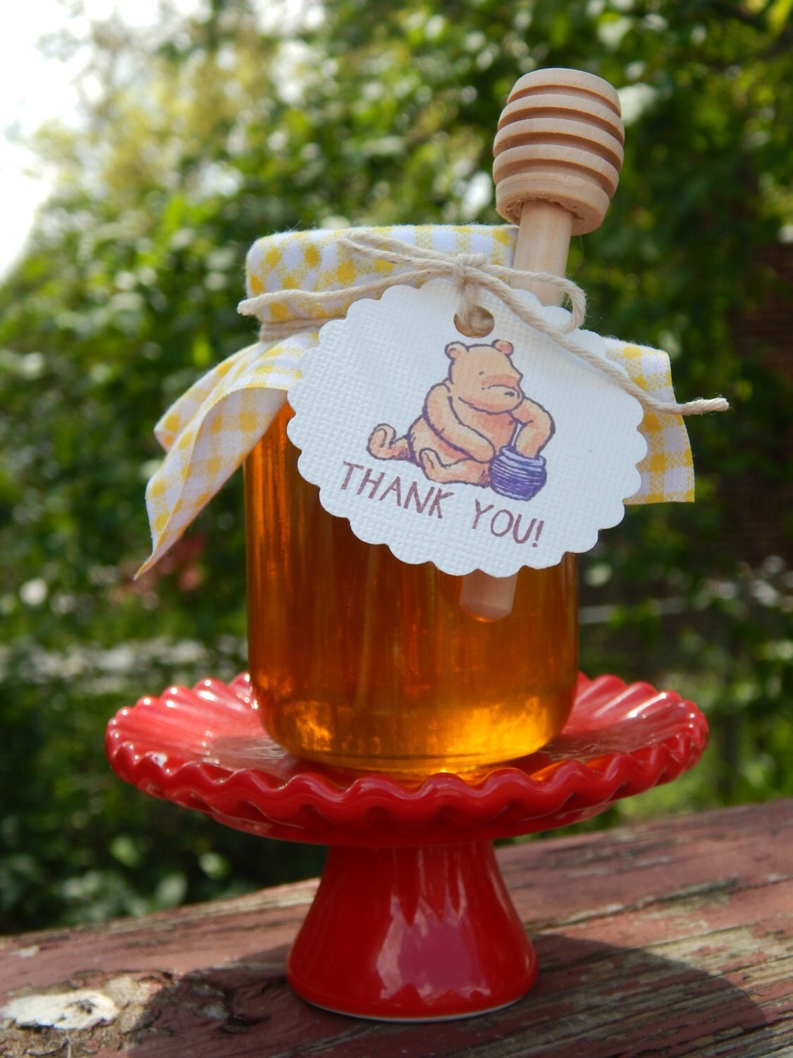 Winnie The Pooh Honey Jar Favors 12 Ct. by EventsbyIzzy on Etsy