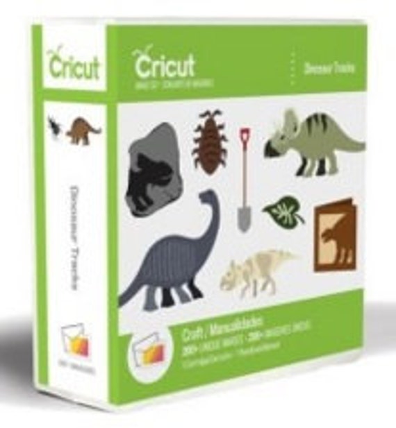 New Cricut Cartridge Dinosaur Tracks