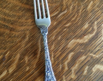 Sterling Silver Durgin Dauphin Fork Vintage Rare