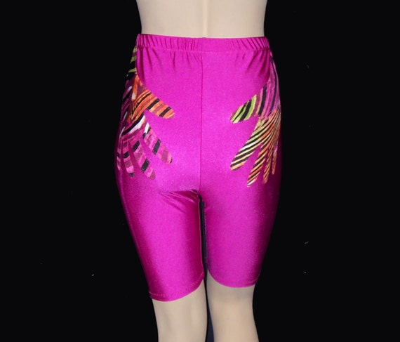 pink yoga bike shorts