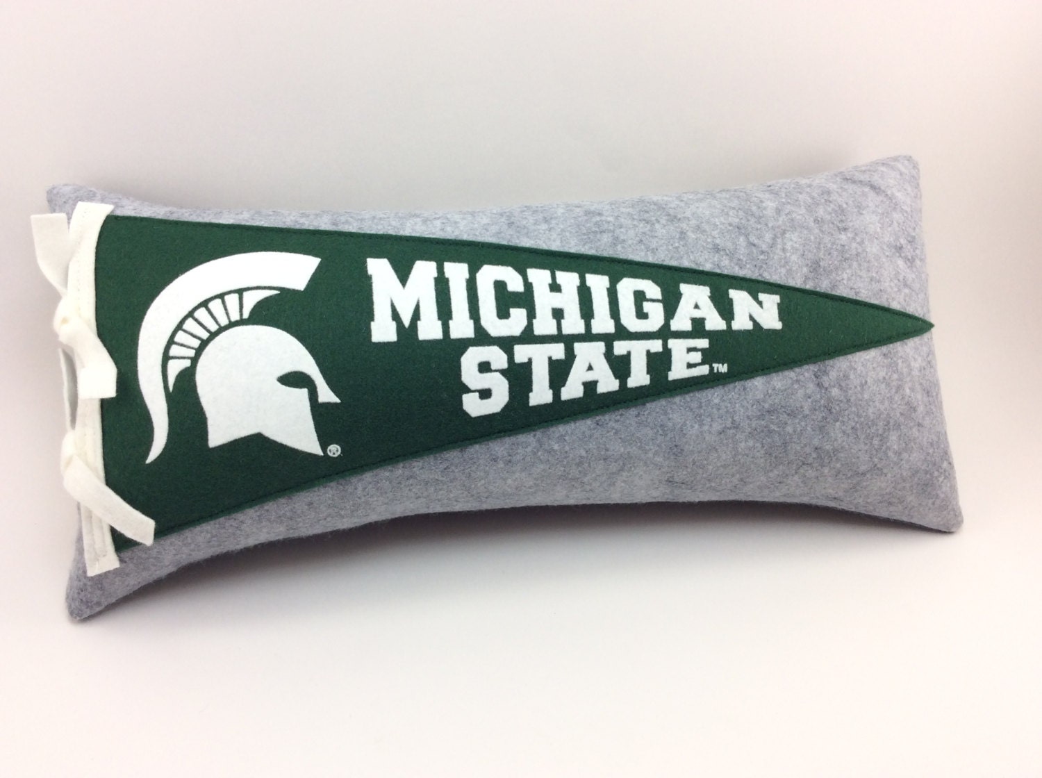 Michigan State University Spartans Pennant Pillow