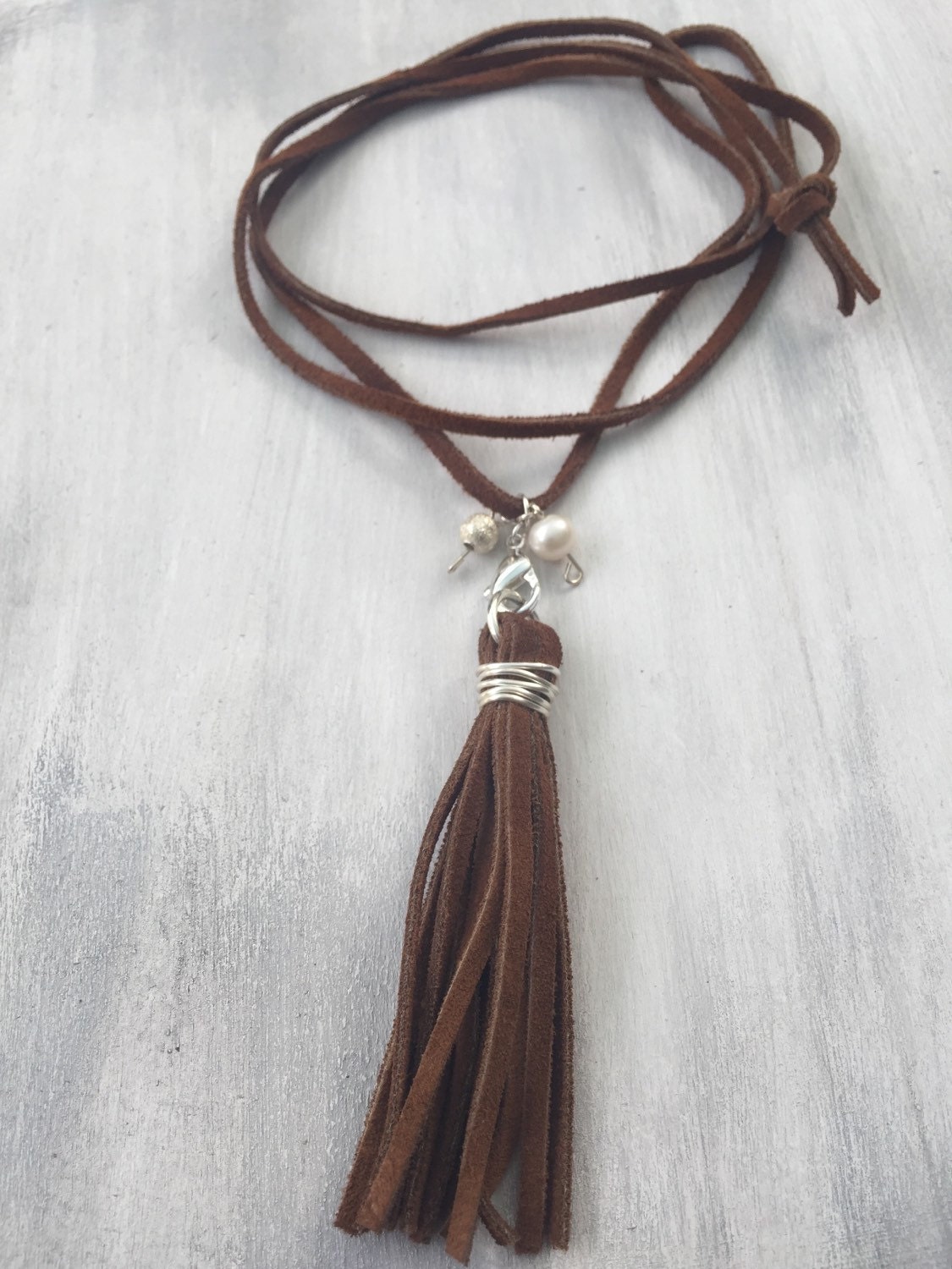 Handmade tassel necklace tassel jewelry tassel necklace