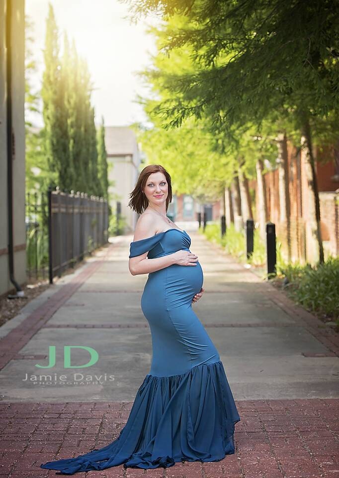 LONDON Maternity Dress for Photo Shoot/Maternity Gown/ Maxi